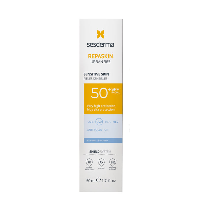 Fotoprotector Sesderma Repaskin Urban 365 Spf50+ Piel Sensible X 50Ml