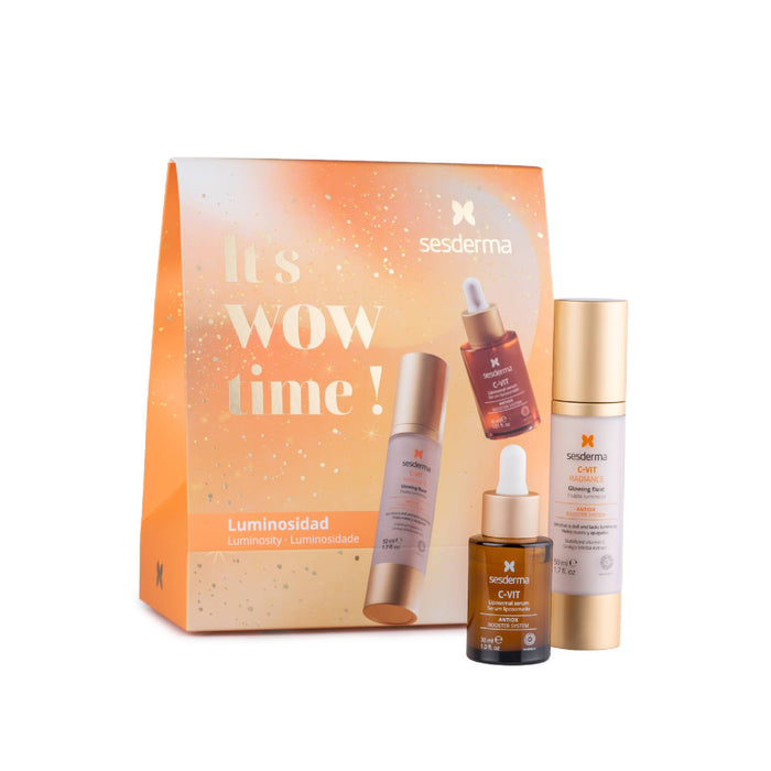 Pack Sesderma Serum C-Vit 5 + Fluido Luminoso C-Vit Radiance