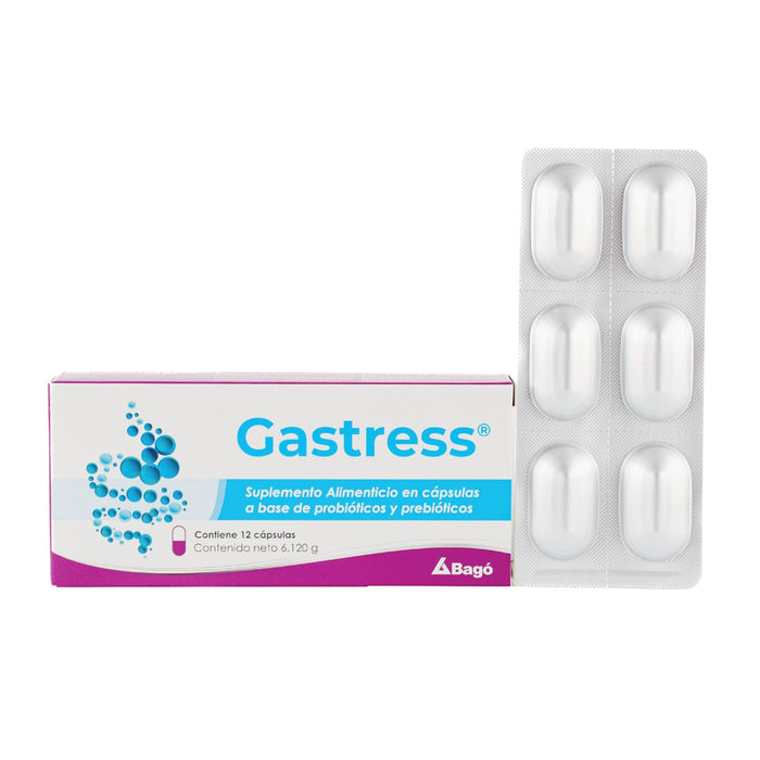 Gastress Probióticos Y Prebióticos X Capsula