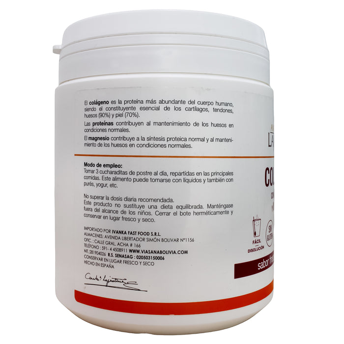La Justicia Colageno Con Magnesio Y Vitamina C Sabor Fresa X 350G