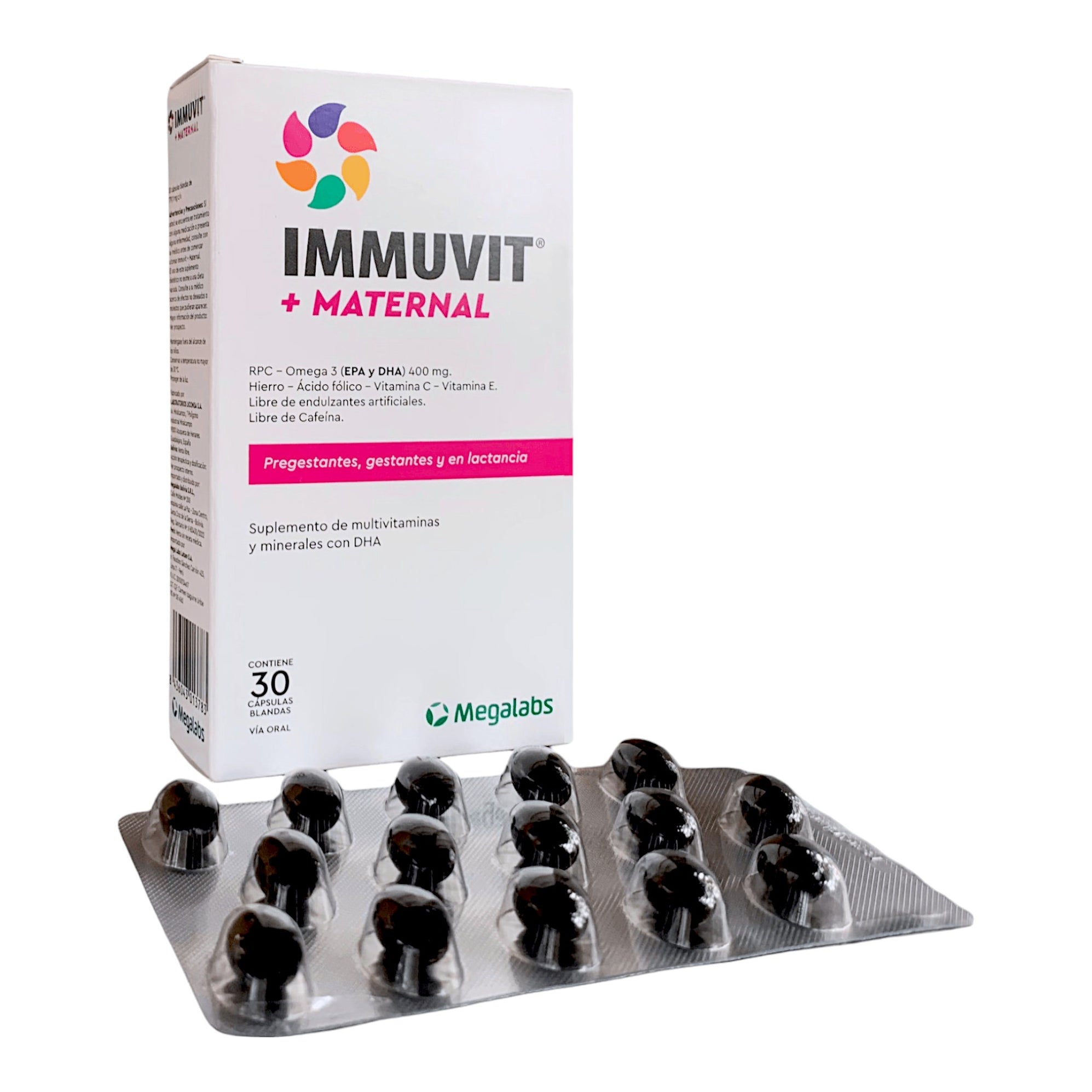 Immuvit Maternal X 30 Capsulas Blandas— Farmacorp