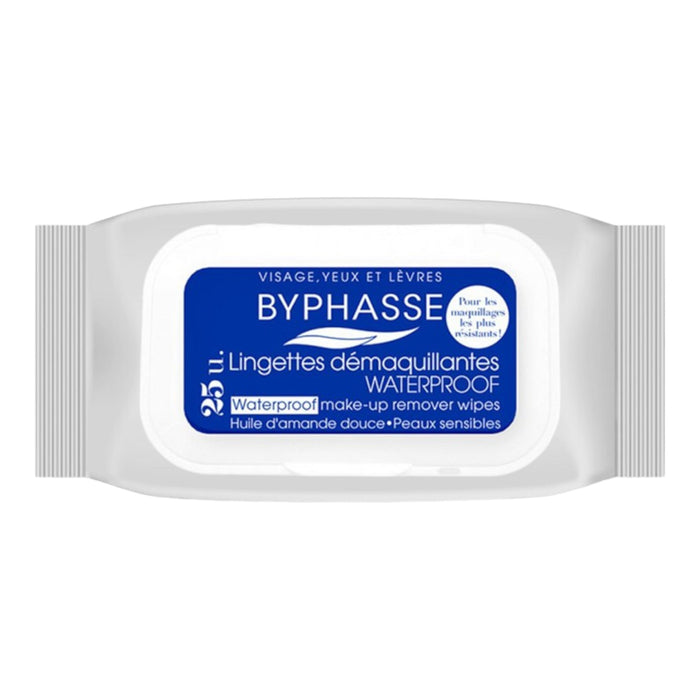 Toallitas Byphasse Desmaquillantes Waterproof X 25 Unidades