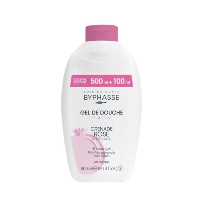 Gel De Ducha Byphasse Plaisir Granada Rosa X 600Ml