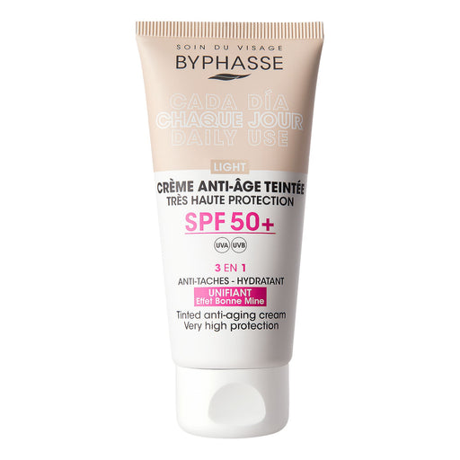 Crema Facial Byphasse Fps50+ Anti-Edad Light X50ml