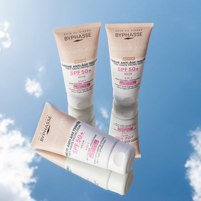 Crema Facial Byphasse Fps50+ Anti-Edad Medium X50ml
