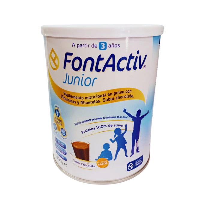 Suplemento Nutricional Fontactiv Junior Sabor A Chocolate X 400G
