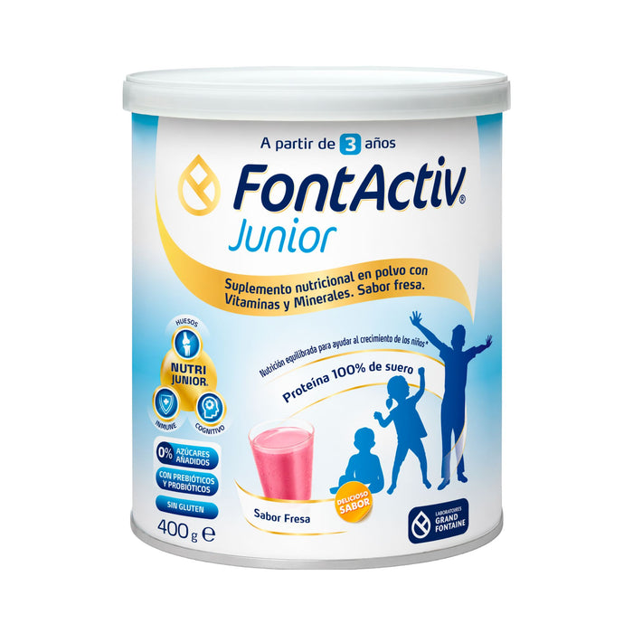 Suplemento Nutricional Fontactiv Junior Fresa X 400G