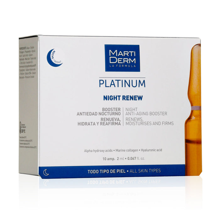 Martiderm Night Renew Antiedad Noche 2Ml X 10 Ampollas