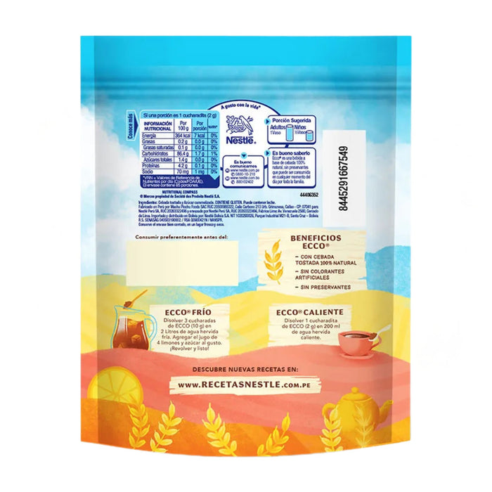 Cebada Tostada En Polvo Ecco X 170G