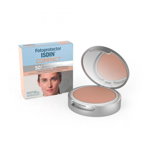 Isdin Fotoprotector Compact Spf50+ Maquillaje Polvo Arena