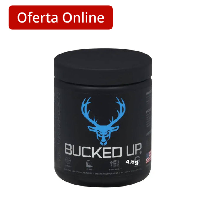 Suplemento Pre-Entrenamiento Bucked Up Blue Raz X 320.3G