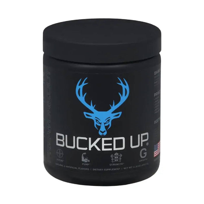 Suplemento Pre-Entrenamiento Bucked Up Blue Raz X 320.3G