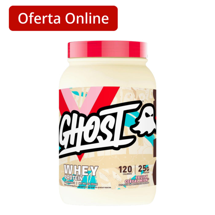 Proteína Ghost Whey Fruity Cereal Milk X 2Lb