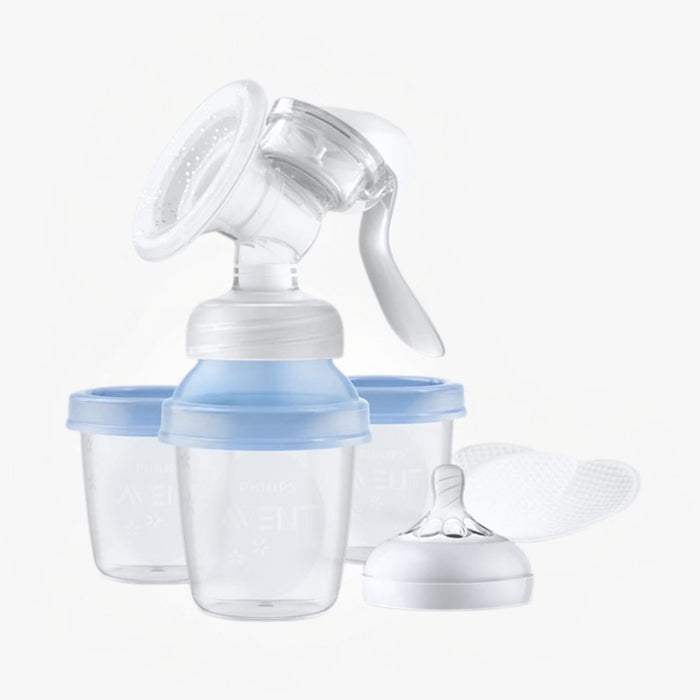 Extractor De Leche Manual + 3 Piezas Avent Scf430/13
