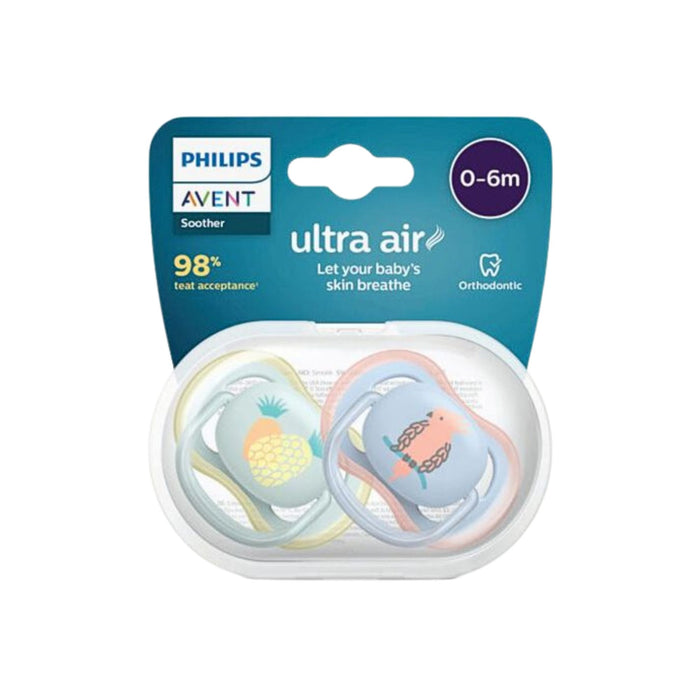 Chupete Avent Ultra Air 0-6M X 2 Unidades