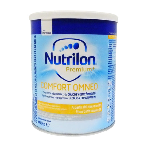 Leche Infantil Nutrilon Premium+ Comfort Omneo Lata X 400 Gr