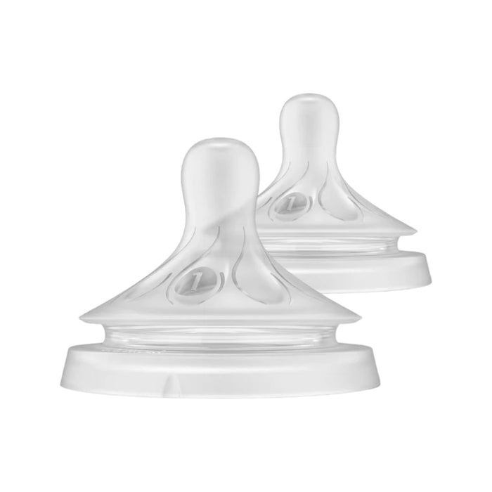 Tetina Natural Flujo 1 Respuesta Avent +0M X 2 Unidades