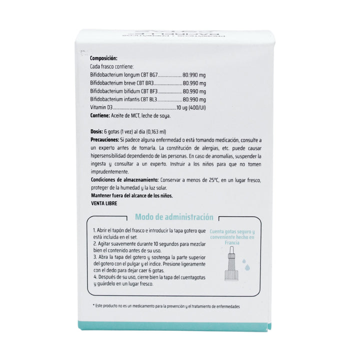 Bacirelle Probióticos / Vitamina D3 Gotas X 75Ml