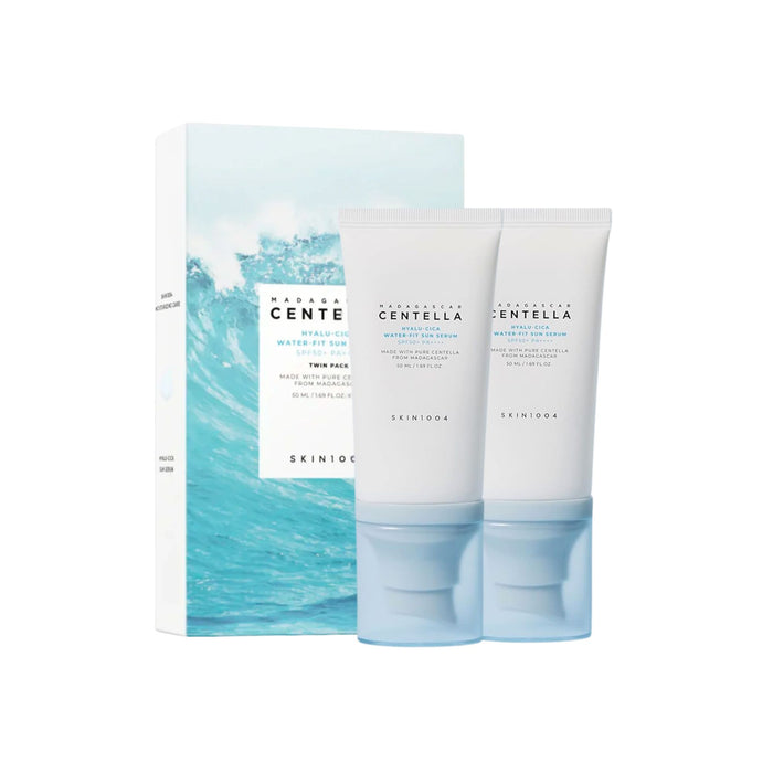 Protector Solar Facial  Skin1004 Hyalu Cica Hidratante 2 X 50Ml