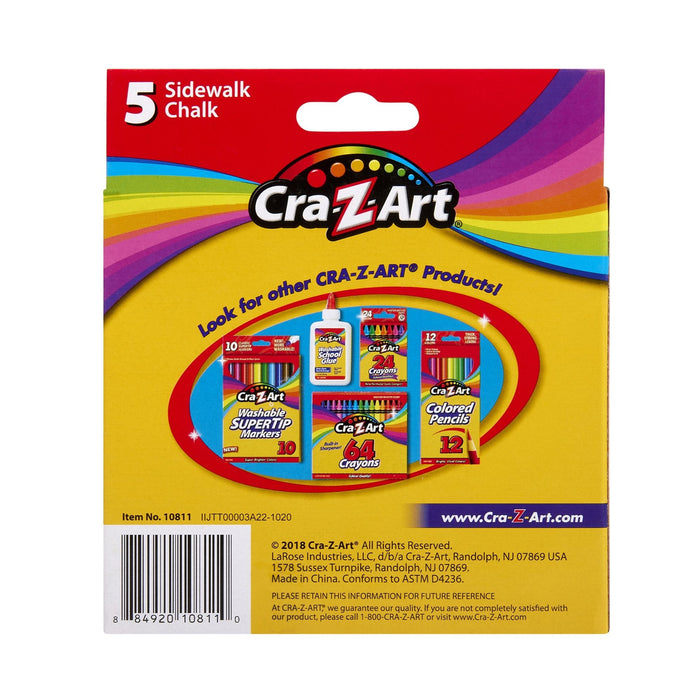 Tizas Lavables Cra-Z-Art Caja X 5 Piezas