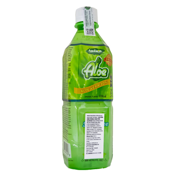 Aloe Vera Drink Original Sugar Free Farmacorp X 500Ml