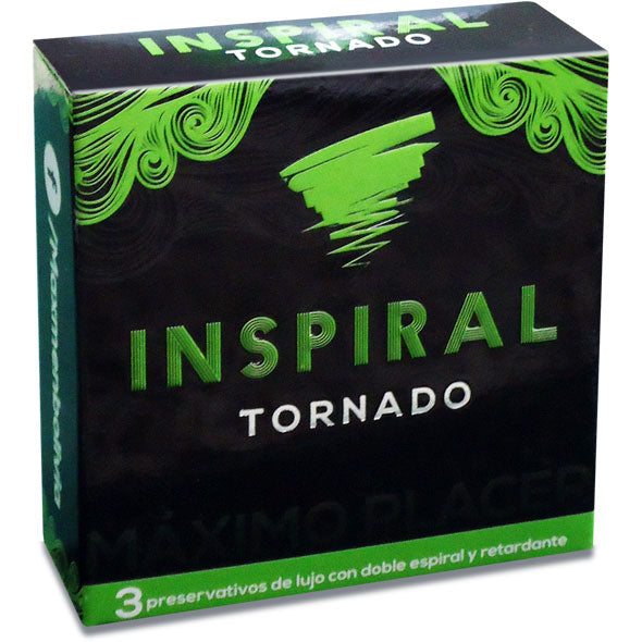 Preservativo Inspiral Tornado 3 Unidades X Caja