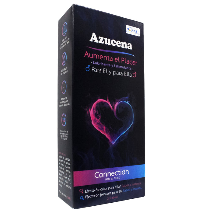 Azucena Gel Connection 2 Lubricante Y Estimulante X 30Ml Farmacorp Azucena Gel Connection 2 Lubricante Y Estimulante X 30Ml Farmacorp