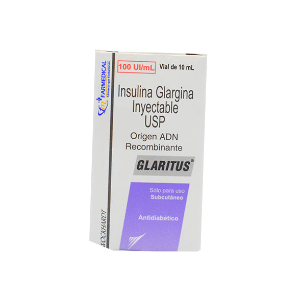 Glaritus Insulina Glargina 100Ui X Ampolla