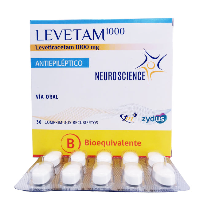 Levetam 1000Mg Levetiracetam X Comprimido