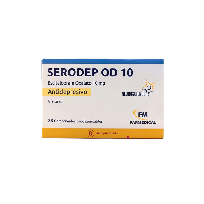 Serodep Od Escitalopram 10Mg X Comprimido Orodispersable