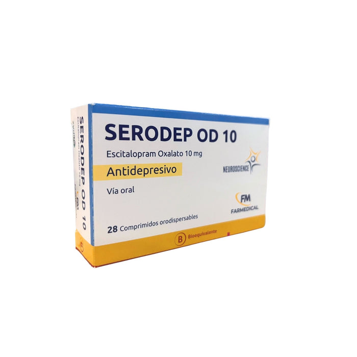 Serodeps Serodep Od Escitalopram 10Mg X Comprimido Orodispersable— Farmacorp