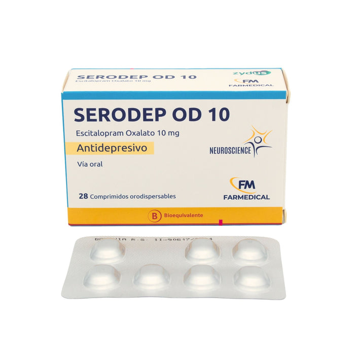 Serodep Od Escitalopram 10Mg X Comprimido Orodispersable