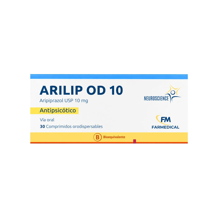 Arilip Od 10Mg Aripiprazol X Comprimido