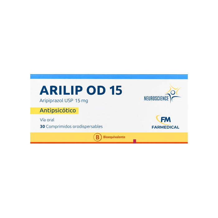 Arilip Od 15Mg Aripiprazol X Comprimido