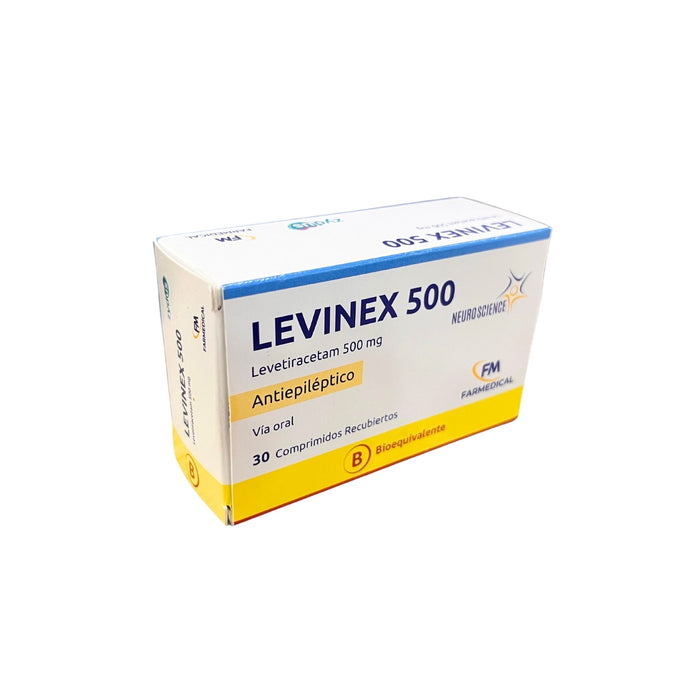 Levinex Levetiracetam 500Mg X Comprimido