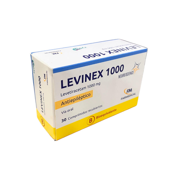 Levinex Levetiracetam 1000Mg X Comprimido