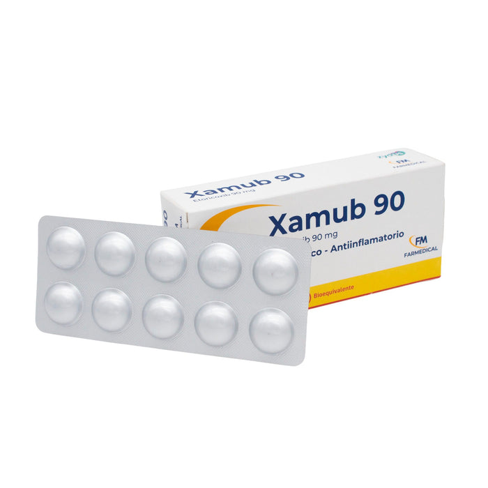 Xamub 90Mg Etoricoxib X Comprimido