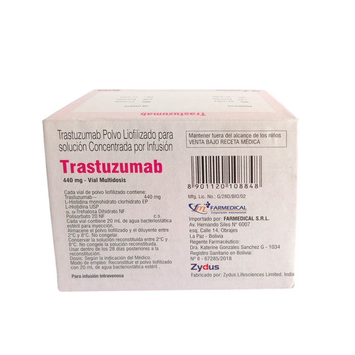 Trastuzumab 440Mg Iv Farmedical X Ampolla