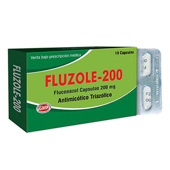 Fluzole Fluconazol 200Mg X Capsula
