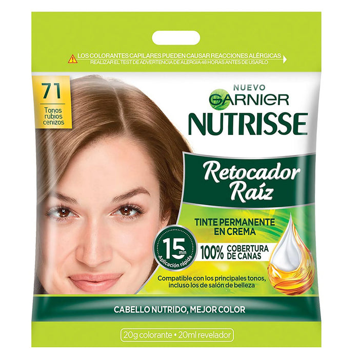 Nutrisse Tinte Retocador De Raiz Rubio Cenizo 71