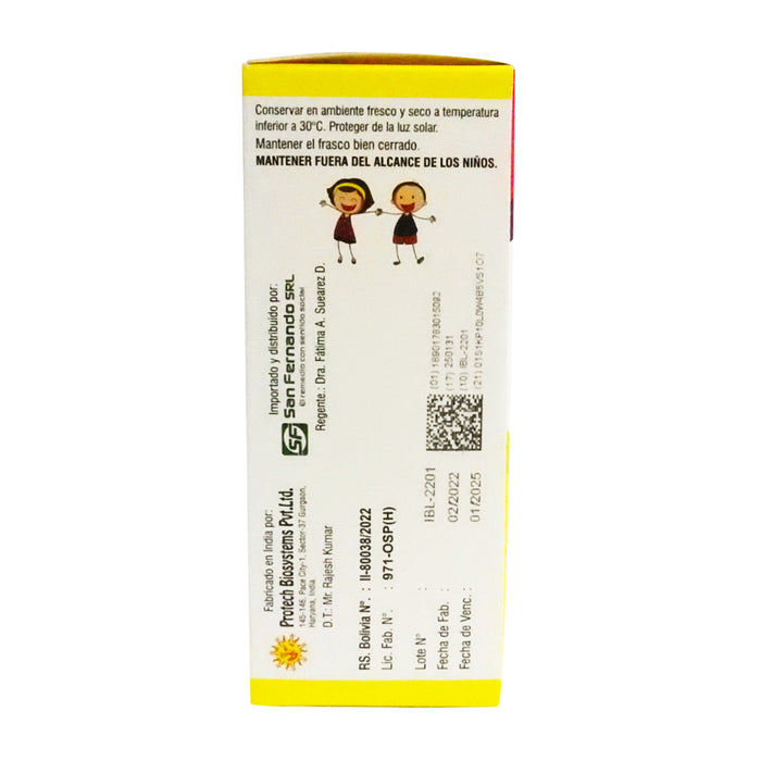 Dolopiren Kids 200Mg 5Ml Ibuprofeno Suspension X 100Ml