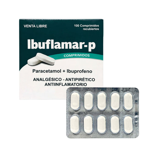 Ibuflamar P Ibuprofeno 400Mg Y Paracetamol 500Mg X Comprimido