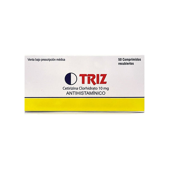 Triz 10Mg Cetirizina X Tableta