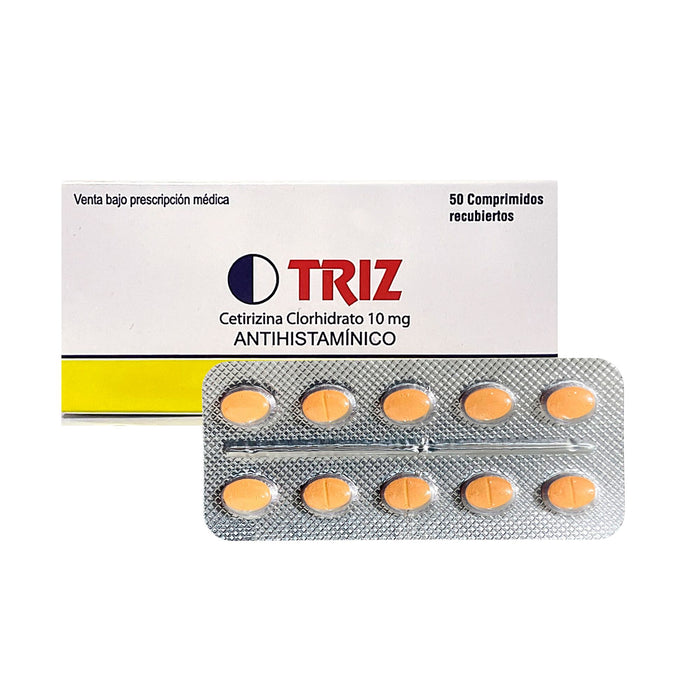 Triz 10Mg Cetirizina X Tableta