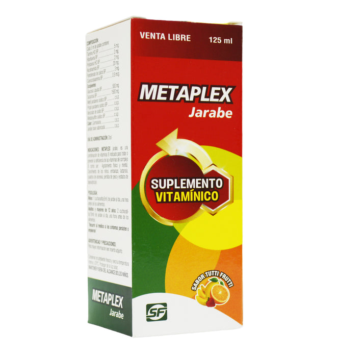 Metaplex Jarabe X 125Ml Suplemento Vitaminico