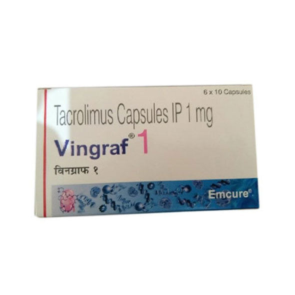 Vingraf Tacrolimus 1Mg X Capsula