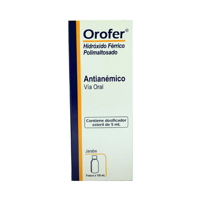 Orofer 50Mg/5Ml Hierro Jarabe X 150Ml