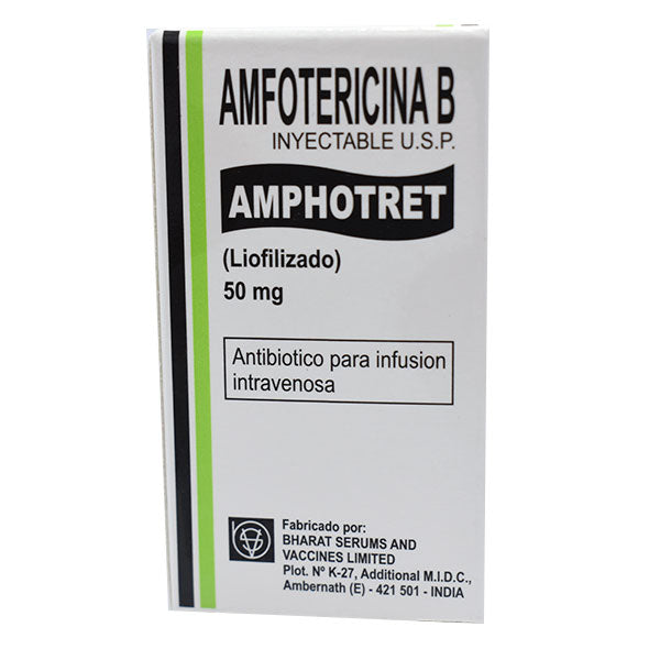 Amphotret Amfotericina B 50Mg X Ampolla