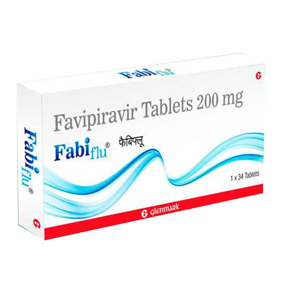 Favipiravir 200Mg X 34 Tabletas