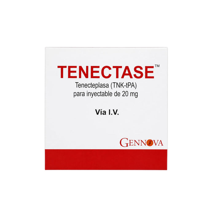 Tenectase Tenecteplasa 20Mg Iv Frio X Frasco + Ampolla